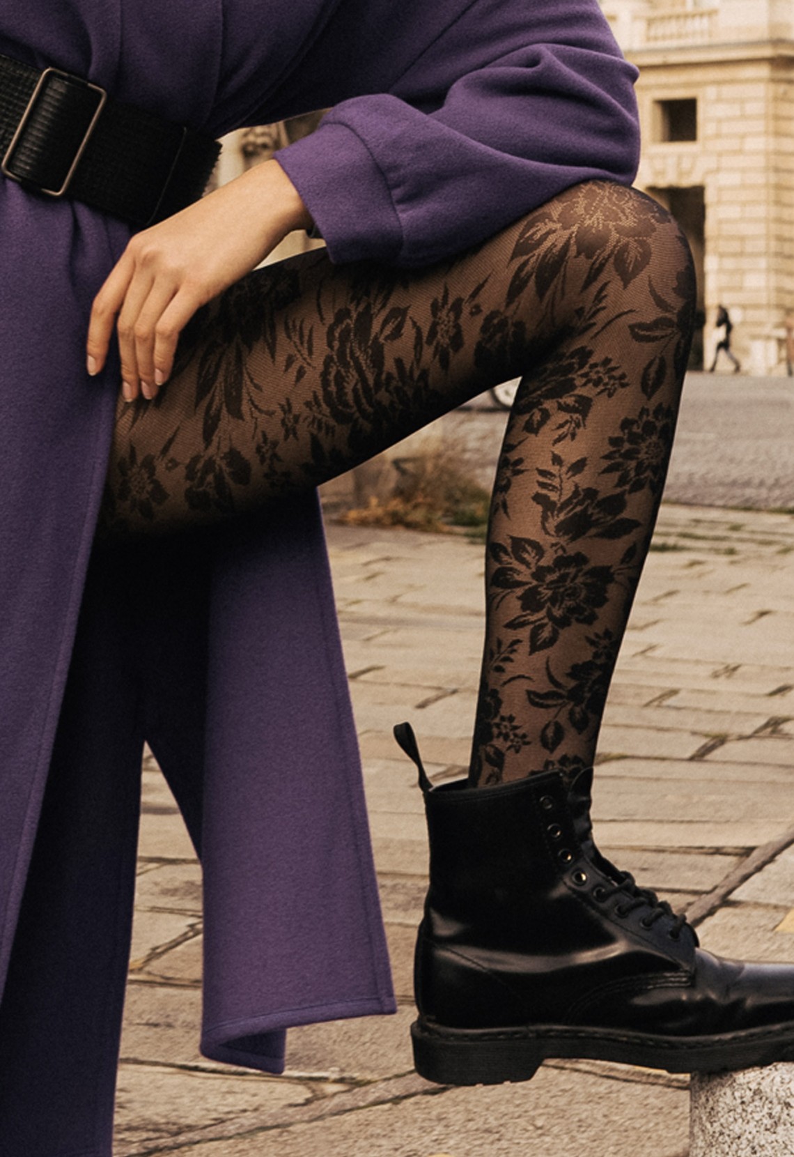 ROXANE 20 DEN Patterned tights