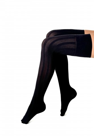 ROMINA 80 DEN Overknee Socken