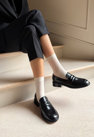 KATRIN Klassische Mikrofaser-Socken, Matt, über 50 Farbtönen Socken