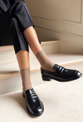 KATRIN Klassische Mikrofaser-Socken, Matt, über 50 Farbtönen Socken