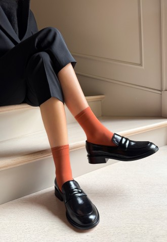 KATRIN Klassische Mikrofaser-Socken, Matt, über 50 Farbtönen Socken