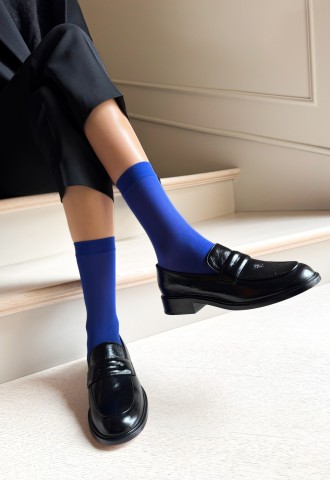 KATRIN Klassische Mikrofaser-Socken, Matt, über 50 Farbtönen Socken