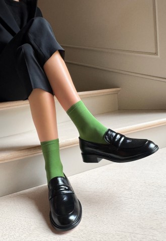 KATRIN Klassische Mikrofaser-Socken, Matt, über 50 Farbtönen Socken