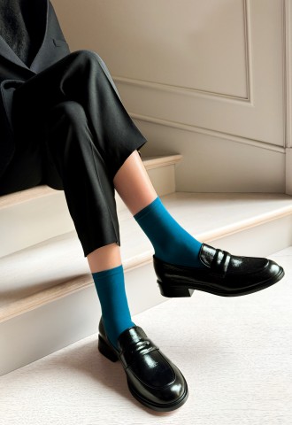 KATRIN Klassische Mikrofaser-Socken, Matt, über 50 Farbtönen Socken