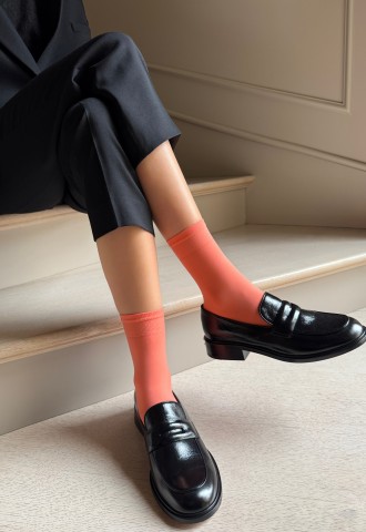 KATRIN Klassische Mikrofaser-Socken, Matt, über 50 Farbtönen Socken