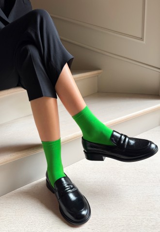 KATRIN Klassische Mikrofaser-Socken, Matt, über 50 Farbtönen Socken