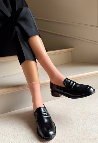 KATRIN Klassische Mikrofaser-Socken, Matt, über 50 Farbtönen Socken