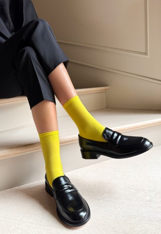 KATRIN Klassische Mikrofaser-Socken, Matt, über 50 Farbtönen Socken