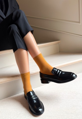 KATRIN Klassische Mikrofaser-Socken, Matt, über 50 Farbtönen Socken