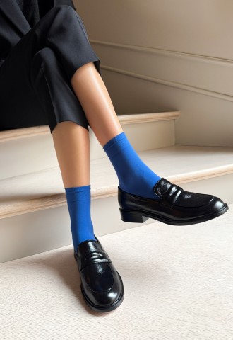 KATRIN Klassische Mikrofaser-Socken, Matt, über 50 Farbtönen Socken