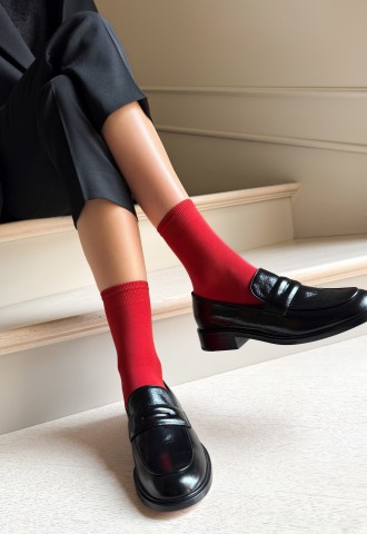 KATRIN Klassische Mikrofaser-Socken, Matt, über 50 Farbtönen Socken