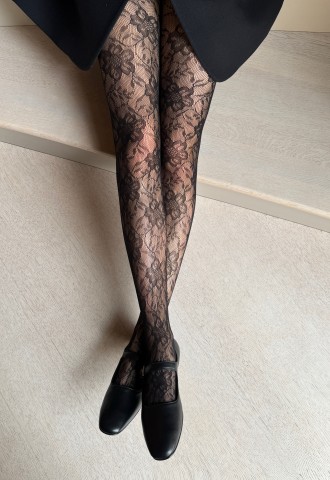 ROSA STILE Patterned tights