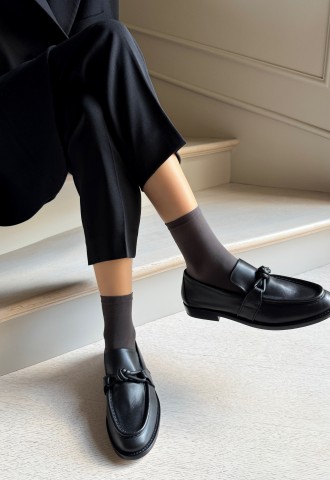 KATRIN Klassische Mikrofaser-Socken, Matt, über 50 Farbtönen Socken