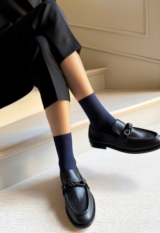 KATRIN Klassische Mikrofaser-Socken, Matt, über 50 Farbtönen Socken
