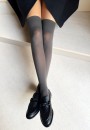 DORA 40 Overknee Socken