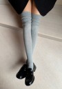 LOU Coton 60 Overknee Socken