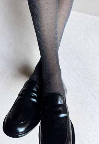 RETINA LUREX Knee High Socks