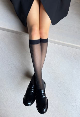 ROMBINI LUREX Knee High Socks