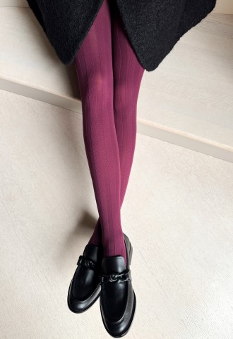 LINEA ARTE 40 Blickdichte Strumpfhose mit Muster